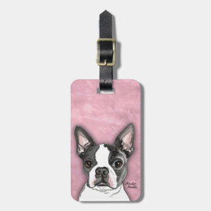 Etiqueta De Bagagem Boston Terrier