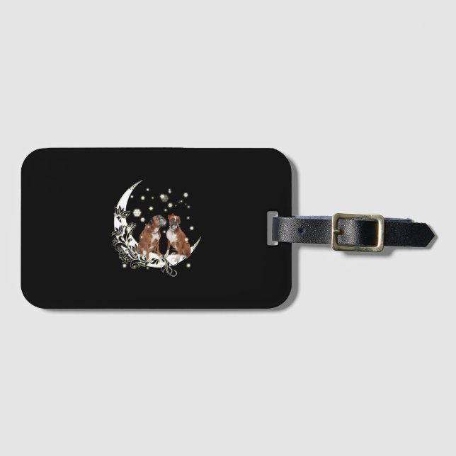 Etiqueta De Bagagem Boxer (Frente Horizontal)