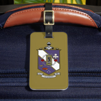Etiqueta De Bagagem Brasão Tau Epsilon Phi Tau