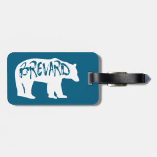 Etiqueta De Bagagem Brevard North Carolina Bear