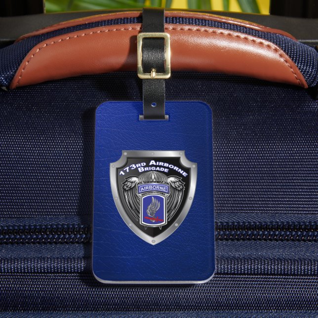 Etiqueta De Bagagem Brigada Aérea 173 (Frente Insitu 2)