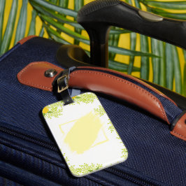 Etiqueta De Bagagem Bright & Cheerful Travel Accessory