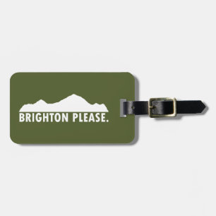 Etiqueta De Bagagem Brighton, por favor