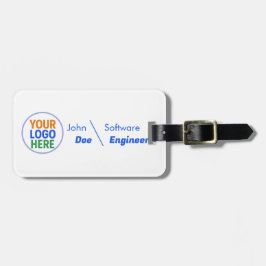 Etiqueta De Bagagem budget Custom Logo Employee Name Tag