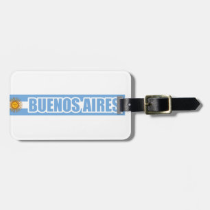 Etiqueta De Bagagem Buenos Aires Argentina