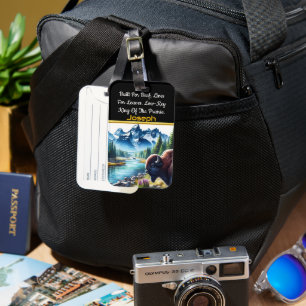 Etiqueta De Bagagem Buffalo por Rio em Mountain View