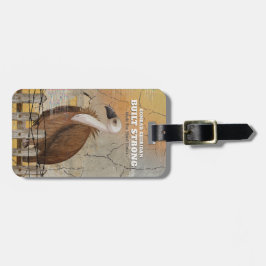 Etiqueta De Bagagem Built Strong Personalized 