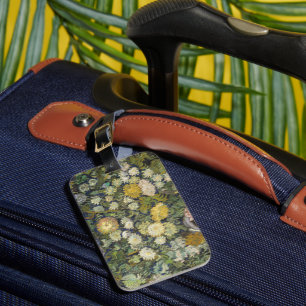 Etiqueta De Bagagem Buquê de Flores Vintage Vincent Van Gogh