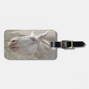 Etiqueta De Bagagem Burro Branco Austríaco-Húngaro