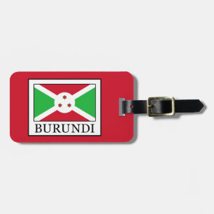 Etiqueta De Bagagem Burundi
