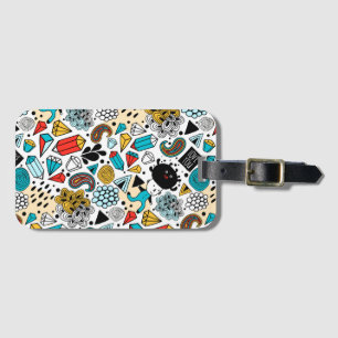 Etiqueta De Bagagem Cabeça louca