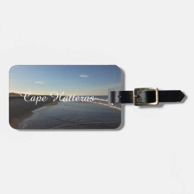 Etiqueta De Bagagem Cabo Hatteras - Seashore Nacional (Frente Horizontal)