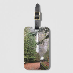 Etiqueta De Bagagem Cachoeira Multnomah, OR