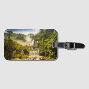 Etiqueta De Bagagem Cachoeira Tailândia de Thi Lor SU