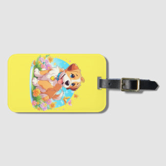 Etiqueta De Bagagem Cachorro Cachorro