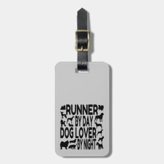 Etiqueta De Bagagem Cachorro Lover Runner