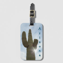 Etiqueta De Bagagem Cacto Saguaro do Arizona