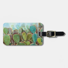 Etiqueta De Bagagem Cactus