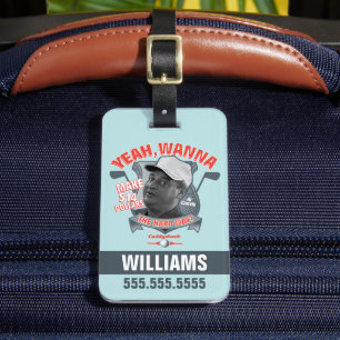 Etiqueta De Bagagem Caddyshack Sim, Quer Ganhar 14 Dólares No Caminh