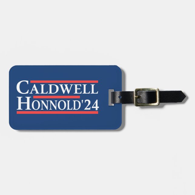 Etiqueta De Bagagem Caldwell Honnold 2024 (Frente Horizontal)