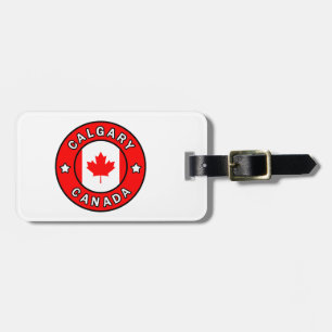 Etiqueta De Bagagem Calgary Canada
