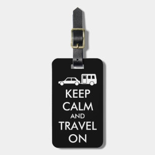 Etiqueta De Bagagem CALMA DE MANUTENÇÃO E VIAGEM personalizados orig