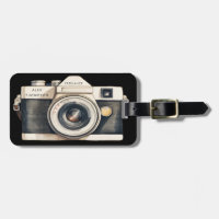 Câmera SLR Ilustrada Fotógrafo Profissional