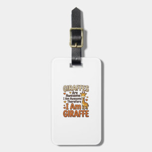 Etiqueta De Bagagem Camisa de desenho de gravura vintage amante de gir