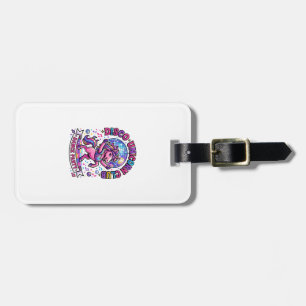 Etiqueta De Bagagem Camiseta Comercial do Unicorn Disco Unicorn Club G