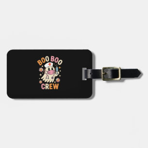 Etiqueta De Bagagem Camiseta essencial de enfermeira fantasma do Boo B