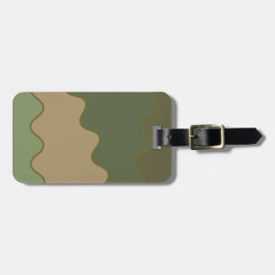 Etiqueta De Bagagem Camo