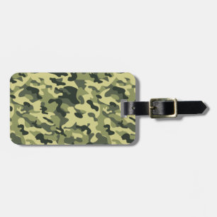 Etiqueta De Bagagem Camo