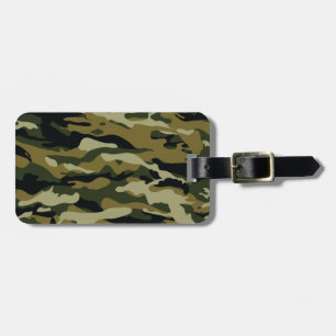 Etiqueta De Bagagem Camo