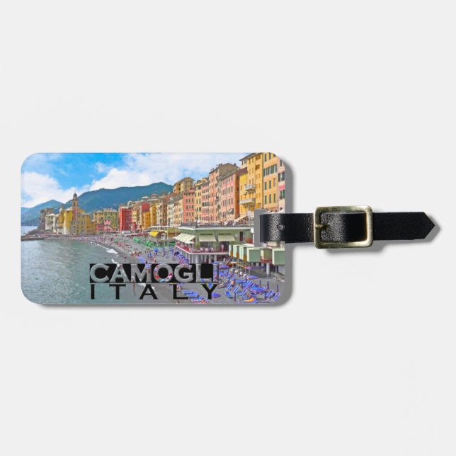 Etiqueta De Bagagem Camogli (Frente Horizontal)