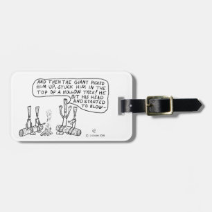 Etiqueta De Bagagem Campfire Reeds