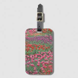 Etiqueta De Bagagem Campo de Tulipas