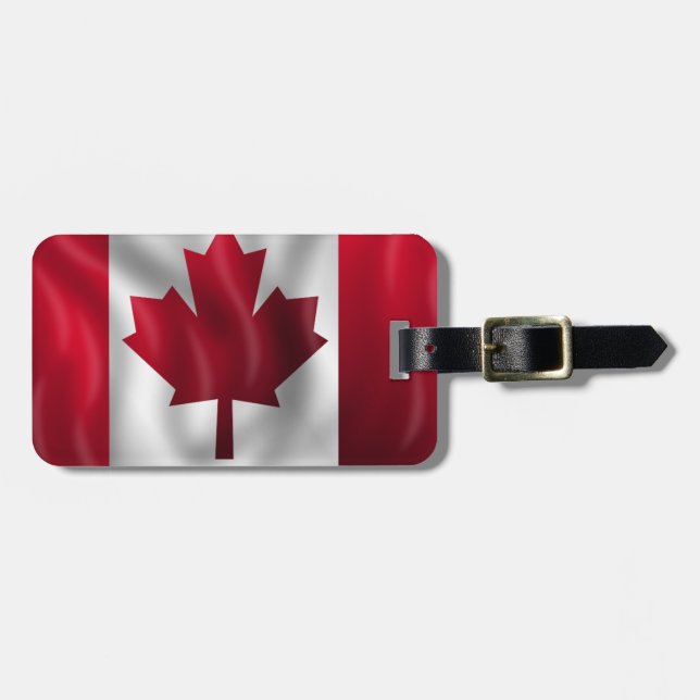 Etiqueta De Bagagem Canadá (Frente Horizontal)
