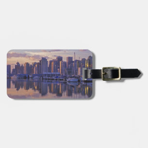 Etiqueta De Bagagem Canadá, Vancouver, Colúmbia Britânica. Vancouver