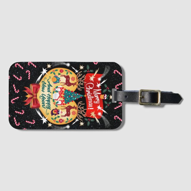 Etiqueta De Bagagem Canais de Natal (Frente Horizontal)