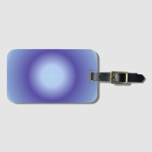 Etiqueta De Bagagem Cancer Aura, Cancer Zodiac, Gradiente Azul Aura