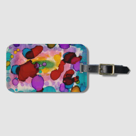 Etiqueta De Bagagem Candy Clown