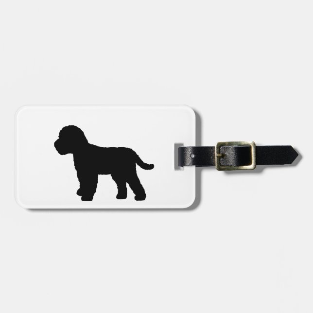 Etiqueta De Bagagem Cão de Cockapoo (Frente Horizontal)