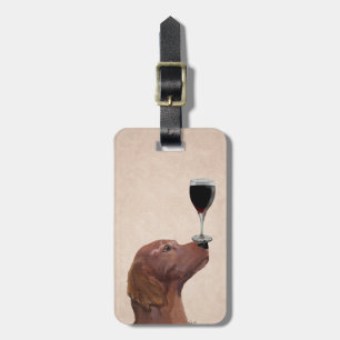 Etiqueta De Bagagem Cão Vermelho Au Vin 2