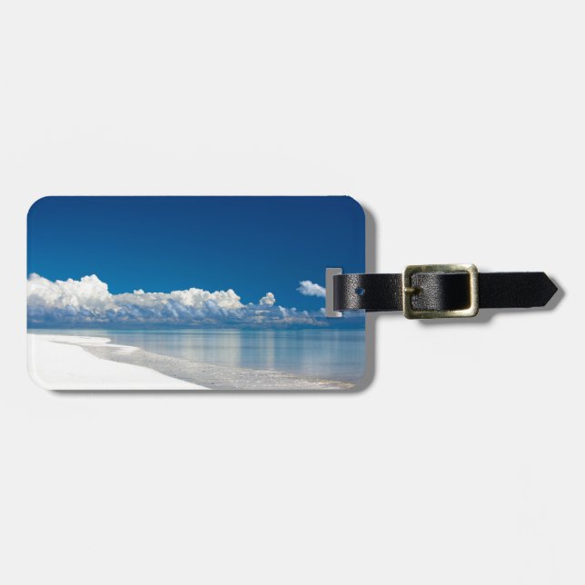 Etiqueta De Bagagem Capa (Frente Horizontal)