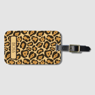 Etiqueta De Bagagem Capa de iPhone estampa animal, adicione seu nome