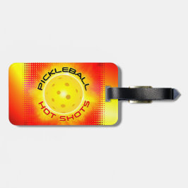 Etiqueta De Bagagem Capturas Quentes de Pickleball 1 Opções de Imagem