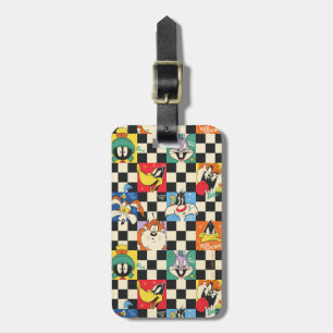 Etiqueta De Bagagem CARACTERES LOONEY TUNES™ no Verificador preto e br