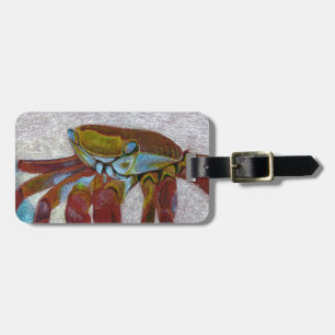 Etiqueta De Bagagem Caranguejo