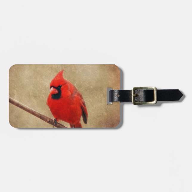 Etiqueta De Bagagem Cardinal (Frente Horizontal)