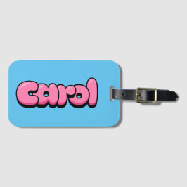 Etiqueta De Bagagem Carol